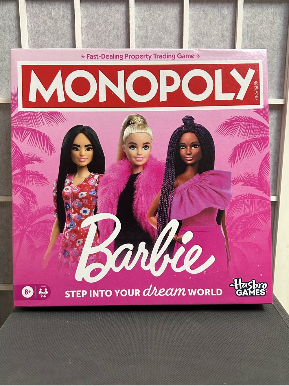 Monopoly: Barbie Edition Board Game - Pink